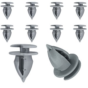 Kit 10 Pcs Grampo Spoiler Lateral Fiat Argo 2017/2020