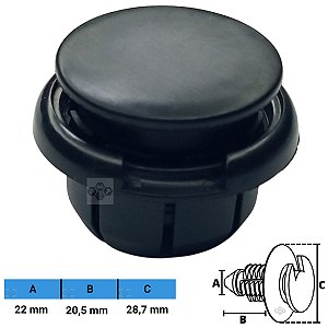 Grampo Presilha 22X20,5X28,7mm