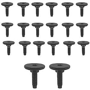 Kit 20 Parafuso M5 Protetor Caçamba Fiat Strada 1996/2018