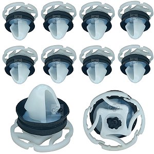10 Grampo Presilha Forro Porta Citroen C4 Picasso 2002/2012
