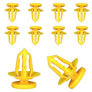 Kit 10 Grampo Presilha Forro Porta Chevrolet GM Sonic 2012/2014