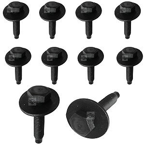 10 Parafuso Farol Volkswagen Spacefox 2006/2018