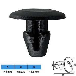 Grampo Presilha 7,4X10X13,5mm