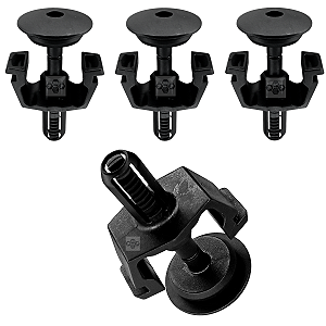 Kit 04 Grampo Defletor Radiador Para Mercedes Vito 2013/2020