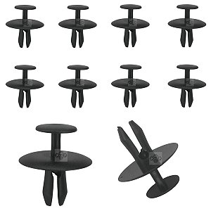 10 Presilha Grampo Parachoque Peugeot 307 2002/2019
