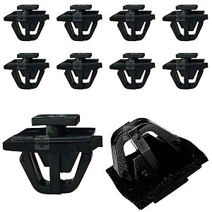 10 Pcs Presilha Friso Lateral Porta Hyundai Sonata 2011/2019