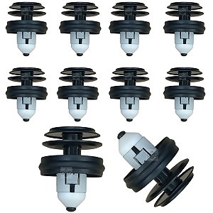 10 Presilha Grampo Forro Porta Dianteira/Traseira Bmw Serie 5 Touring 2017/2022