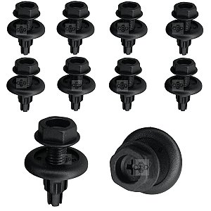 10 Presilha Grampo Grade Radiador Nissan Sentra 2006/2021
