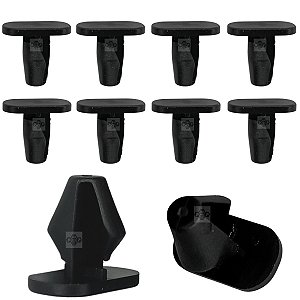 10 Presilha Grampo Acabamento Porta Citroen C4 2004/2010