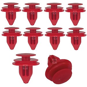 10 Grampo Presilha Painel Frontal Parachoque Toyota Hilux 2016/2022