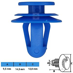 Grampo Presilha 9,5X14,5X12,8mm