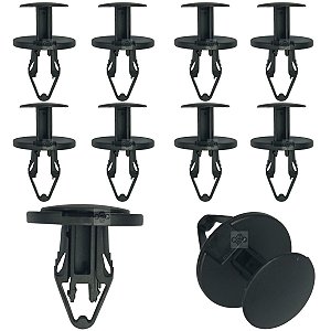10 Grampo Presilha Extrator Ar Capô Chevrolet GM Sonic 2012/2014