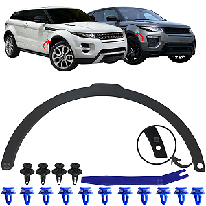 Moldura Paralama Dianteiro C/Furo Para Evoque 2012/2019 - Lado Direito