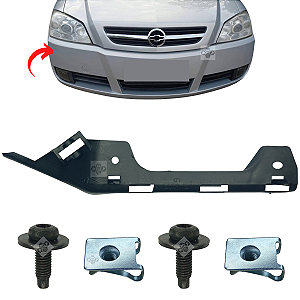 01 Guia Suporte Parachoque Dianteiro Chevrolet GM Astra 2003/2012 - Lado Direito