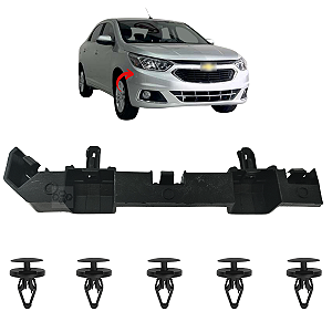 01 Guia Parachoque Suporte Dianteiro Chevrolet GM Cobalt 2017/2020 - Lado Direito