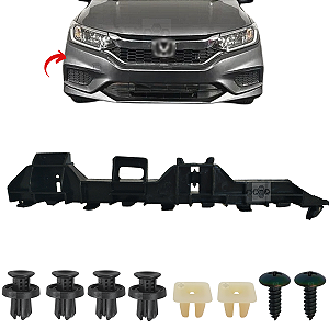 01 Guia Suporte Parachoque Dianteiro Honda City 2015/2018 - Lado Direito