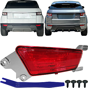 Lanterna Refletora Neblina Traseira Para Land Rover Evoque 2012/2019 - Lado Direito