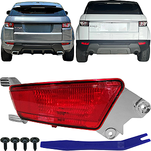 Lanterna Refletora Neblina Traseira Para Land Rover Evoque 2012/2019 - Lado Esquerdo