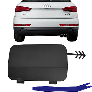 Tampa Reboque Olhal Parachoque Traseiro Para Audi Q3 2013/2016 Esquerdo
