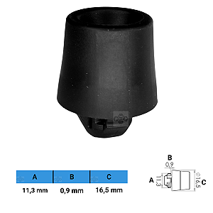 Grampo Presilha 11,3X0,9X16,5mm