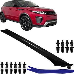 Moldura Friso de Acabamento da Coluna Lateral de Proteção do Parabrisa Para  Evoque Lado Motorista LR077218