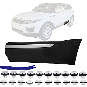 Moldura Friso Spoiler Aplique Porta Lateral Para Evoque Pure e Prestige 2012/2015 Traseiro Motorista LR079525