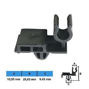 Grampo Presilha  10,50X28,83X9,45mm