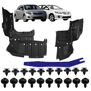 Kit 02 Proteção Inferior Corolla 2008/2014