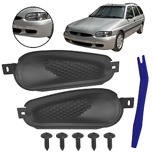 Par Grade Parachoque Moldura Milha Ford Escort Zetec 1997/2003