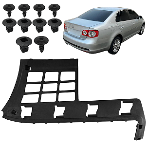 Guia Garra Suporte Parachoque Traseiro Para Volkswagen Jetta 2005/2010