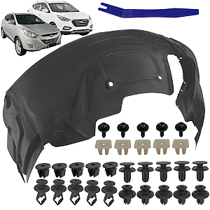 Parabarro Capa de  Caixa Roda Dianteira Para Hyundai Ix35 2011/2020