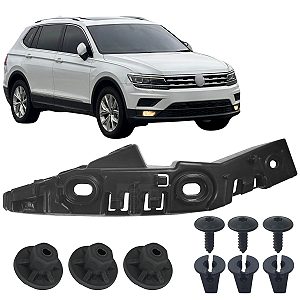 Guia Suporte Garra Parachoque Dianteiro Para Volkswagen Tiguan 2017/2021