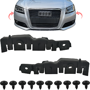 Guia Suporte Encaixe Do Parachoque Para Audi A3 Hatch e Sportback 2009/2013