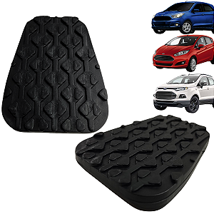 Par Capa Pedal Pedaleira New Ka Fiesta Ecosport 2013/2021