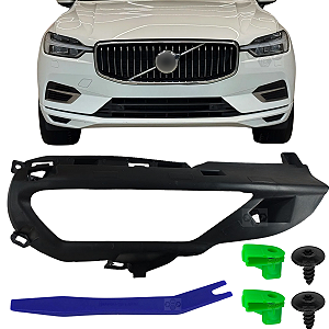 Moldura Friso Inferior Parachoque Farol Milha XC60 2018/2021