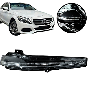 Pisca Seta Retrovisor Para Mercedes C180 C200 C250 2015/2019