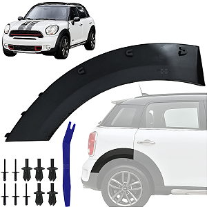 Moldura Paralama Traseiro Para Mini Countryman R60 2010/2016