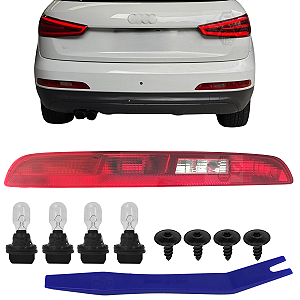 Refletor inferior parachoque traseira para audi q3 2012/2015