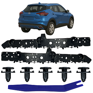 Suporte Guia Garra Parachoque Dianteiro Para Nissan Kicks 2016 à 2024
