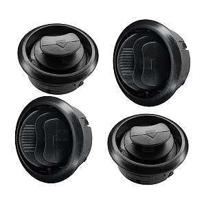 Kit Difusor Grade Saída Ar Lateral/Central Chevrolet Celta 2001 à 2006