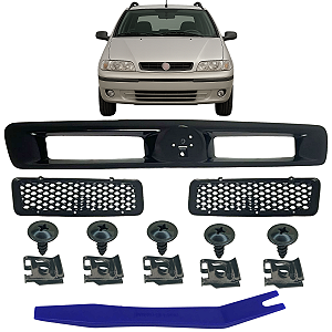 Grade Parachoque Dianteiro Fiat Palio G2 2001 2002 2003 2004 2005