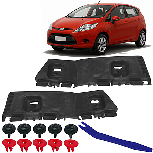 Suporte Guia Parachoque Diant. Ford Fiesta 2010 2011 2012 2013