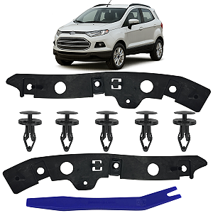 PAR Suporte Guia Parachoque Dianteiro Ecosport 2013 2014 2015 2016 2017