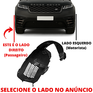 Parabarro Lameiro Capa de Roda Dianteiro Velar 2018 2019 2020 2021 2022 2023