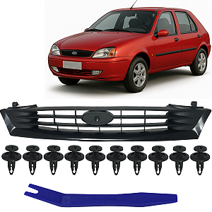 Grade Inferior Parachoque Dianteiro Fiesta 2000 2001 2002 2003 2004 2005 2006