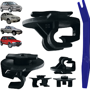 05 PRESILHA GRAMPO Haste Fechadura Portas Diant Palio 96 02