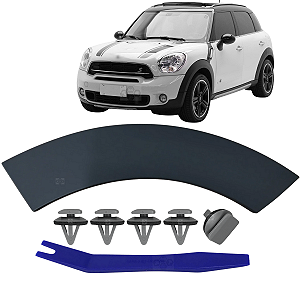 Friso Moldura Paralama Traseiro Para Mini R60 2010 Até 2016