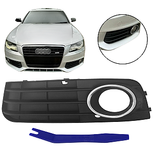 Moldura Grade Farol Milha Para Audi A4 2007 2008 2009 2010 2011