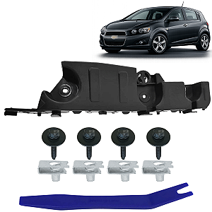 Suporte Guia Garra Parachoque Dianteiro Sonic 2012/2014