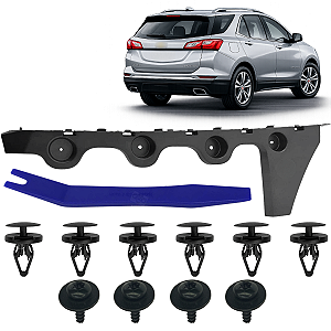 Suporte Guia Garra Parachoque Tras. Equinox 2018 2019 2020 2021 2022 2023 2024